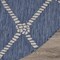 Homeroots 8 ft. Round Navy Knot Indoor & Outdoor Area Rug 396127 - alternate 7